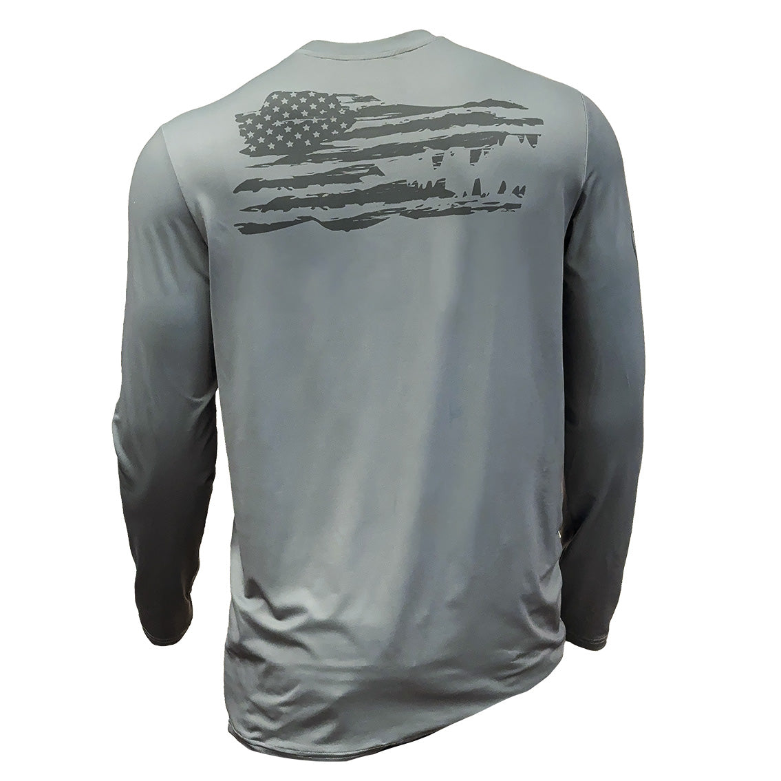 Gator Flag Long Sleeve Performance Fishing Shirt